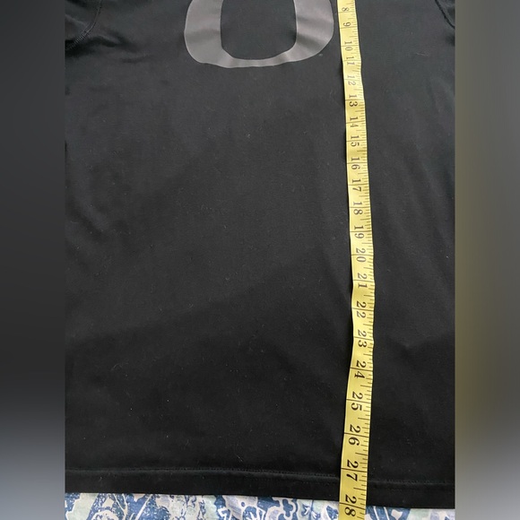 ❤️😎Oregon Duck Big O Black Nike Dri Fit Jersey Athletic Shirt - Picture 7 of 7